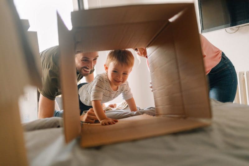 New homeowners enjoying a better life with term life insurance