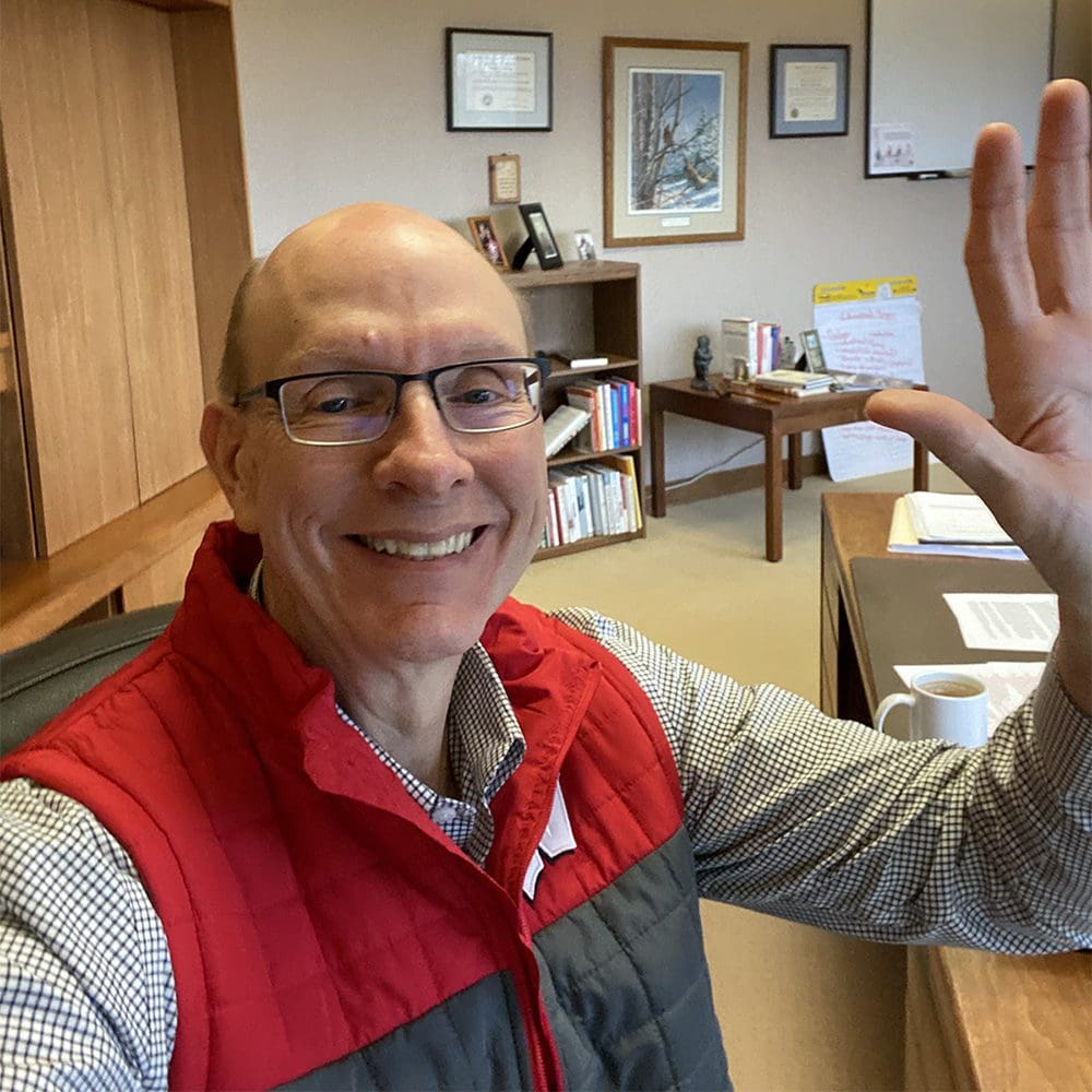 BetterLife CEO Dan Shinnick waving hello