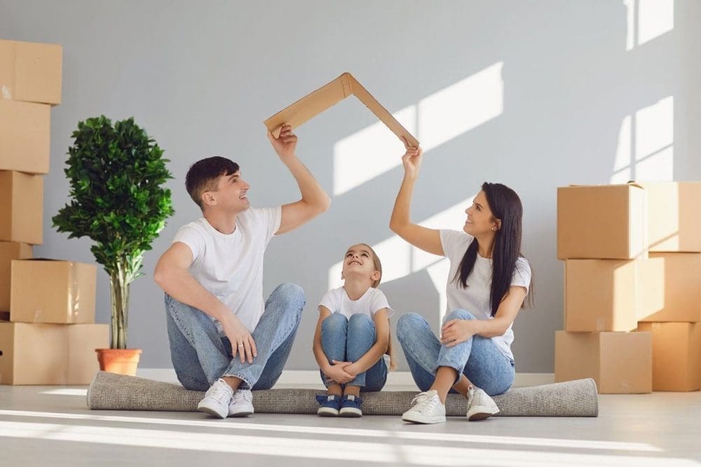 Parents protecting their child with BetterLife Term Life