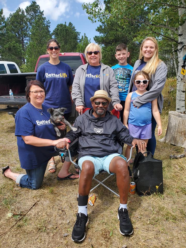 Michael and the Dakotas Agency team at a sponsorship event