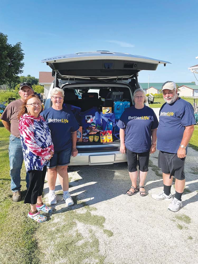 Back-to-School Drive with BetterLife Members