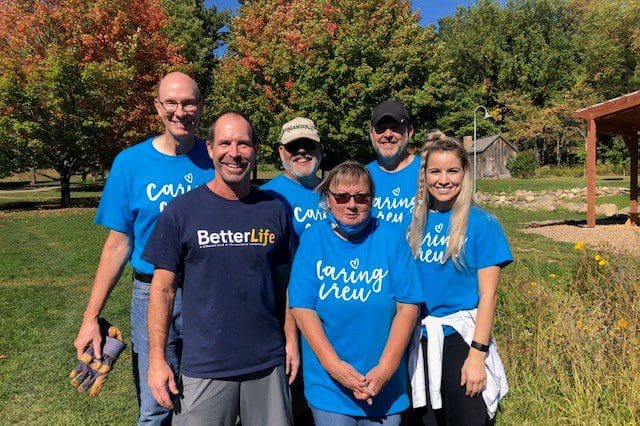 BetterLife's Caring Crew and the 2021 Day of Caring