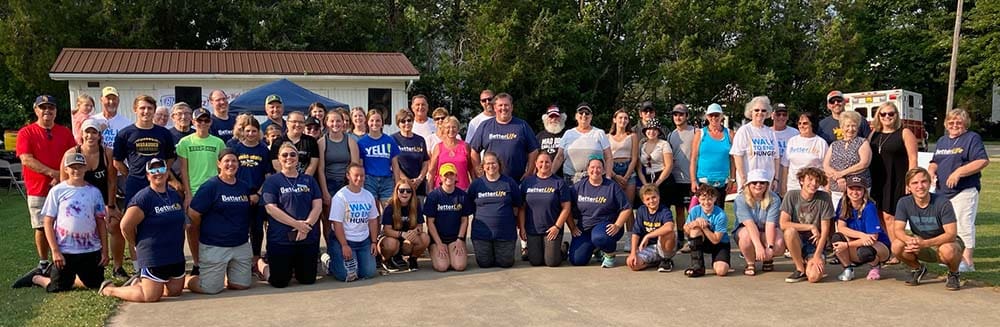 Lodge 225 at BetterLife's Walk to End Hunger