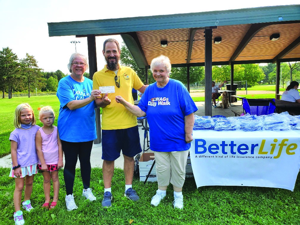 BetterLife's Caring Crew sponsoring the WAGS Dog Walk
