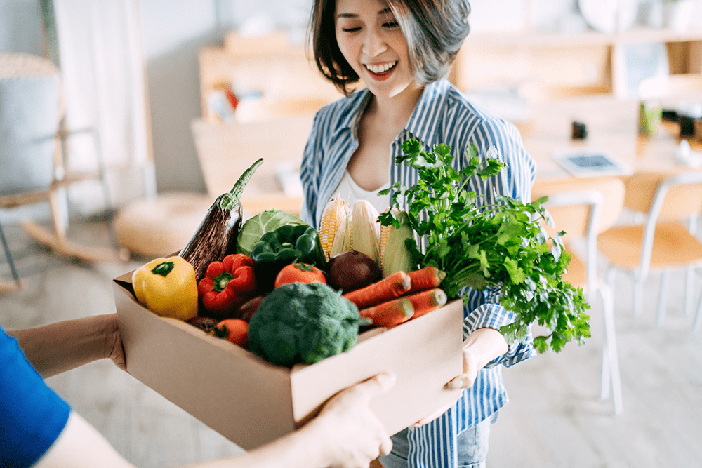 Eating in-season produce during the winter months