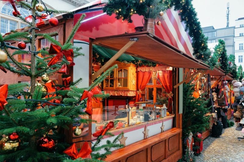 Booth at Chicago Christkindlmarket