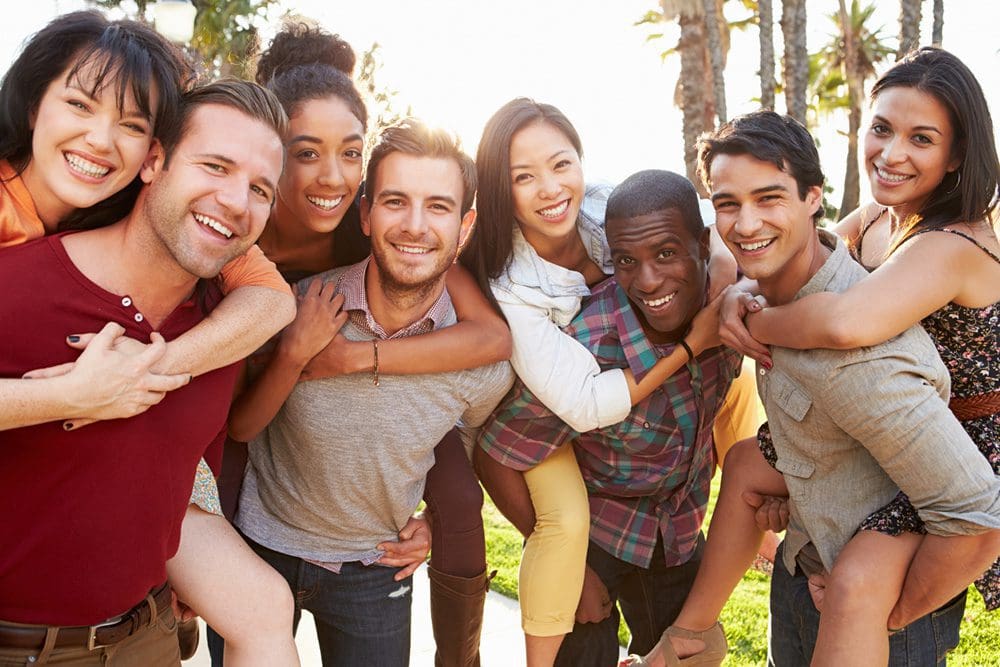 Group of BetterLife fraternal members 